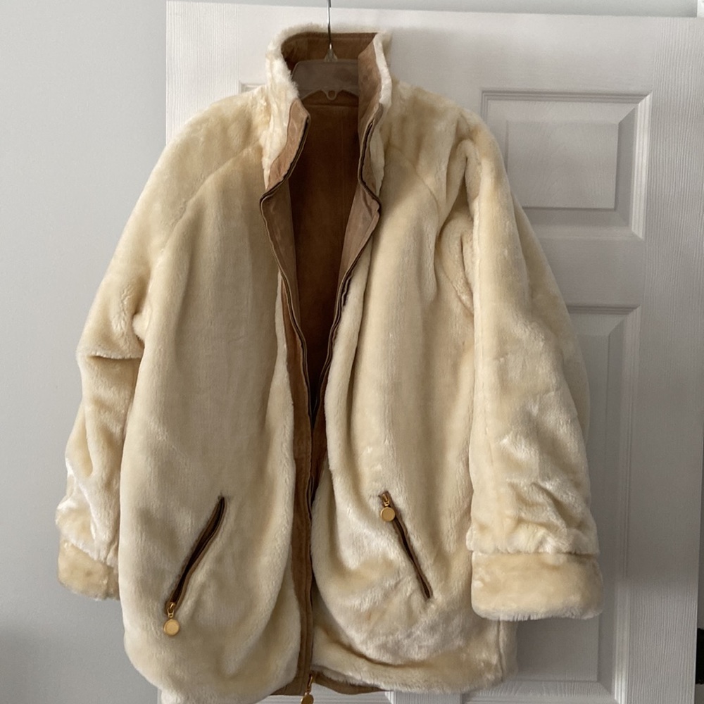 RZR Leather Jacket it is reversible jacket see pictures size L - Picture 4 of 15